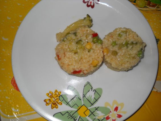 Снимка 2 от рецепта за Ориз с къри, соев сос и зеленчуци