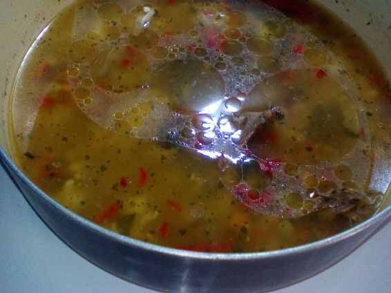 Снимка 16 от рецепта за Пилешка супа