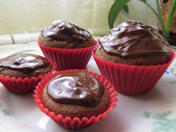 Снимка 5 от рецепта за Шоколадови мъфини - II вариант