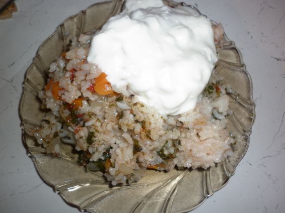 Снимка 3 от рецепта за Спанак с ориз