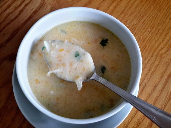 Снимка 2 от рецепта за Супа с прясно зеле