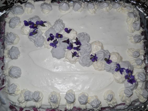 Снимка 3 от рецепта за Торта с дъх на виолетки