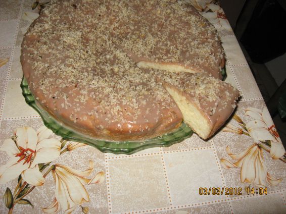 Снимка 4 от рецепта за Торта с орехи и млечен сироп
