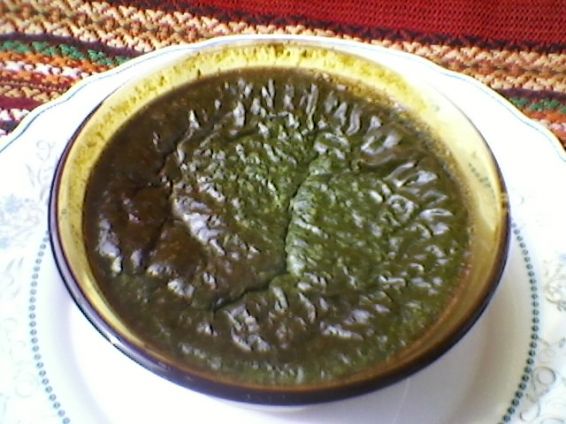 Снимка 3 от рецепта за Зелени кремчета със спанак