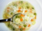 Рецепта за Пилешка супа с грах и други зеленчуци