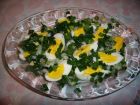 Рецепта за Великденска салата с яйца и лук