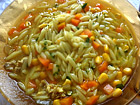 Снимка 1 от рецепта за Критараки с пилешко месо и зеленчуци