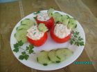 Рецепта за Ароматни доматчета с босилек