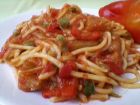 Рецепта за Спагети със зеленчуци