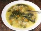 Рецепта за Пилешка супа със спанак