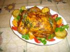 Снимка 2 от рецепта за Ароматно пиле с кайма