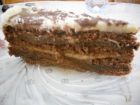 Бисквитена торта `Ден и нощ`