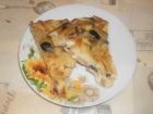 Снимка 3 от рецепта за Фритата с картофи, филе, маслини и гъби