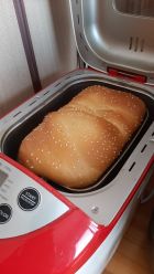 Снимка 4 от рецепта за Хляб за хлебопекарна машина