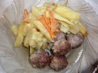 Снимка 5 от рецепта за Кюфтенца с картофи на фурна