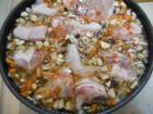 Снимка 2 от рецепта за Пиле с ориз и зеленчуци на фурна