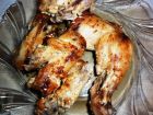 Снимка 5 от рецепта за Пилешки крилца с мед и сусам