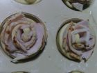 Снимка 2 от рецепта за Рози с шунка