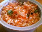 Снимка 2 от рецепта за Салата от моркови, зеле и магданоз с марината