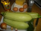 Снимка 2 от рецепта за Тиквички, пълни с яйца и сирене