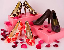 Обувки от шоколад